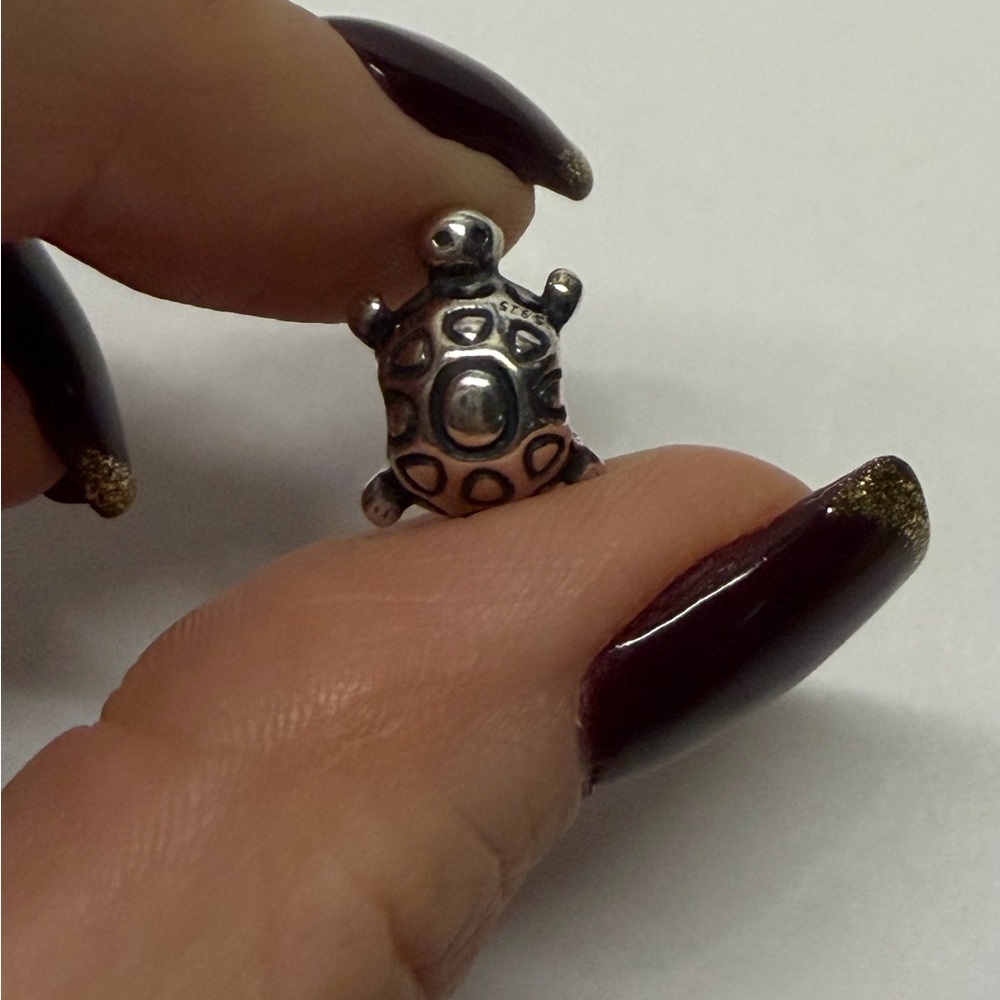 Pandora Silver Turtle Charm - Picture 4 of 5